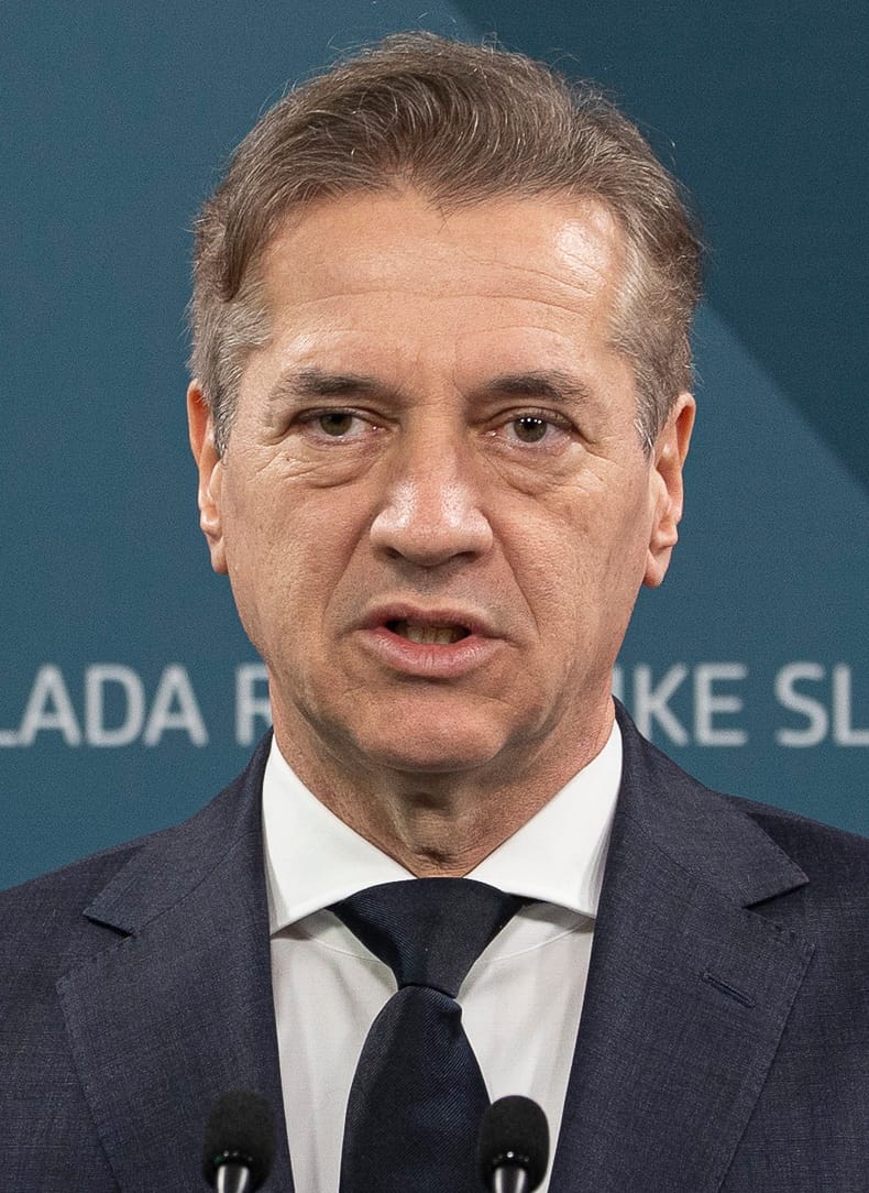 Robert Golob, prime minister of Slovenia since 2022, of the liberal Freedom Movement. Slovenia is among the most stable and prosperous of the former communist states, fully integrated into the European Union and NATO.