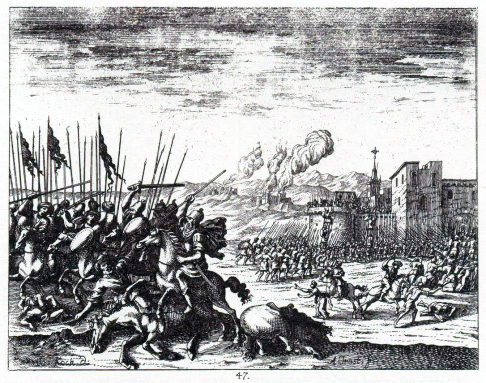 The Ottoman army battling the Habsburgs. For centuries the Slovene lands lay within the Austrian empire and on its frontier with the Ottoman Turks, a Central European heritage that still marks the country.