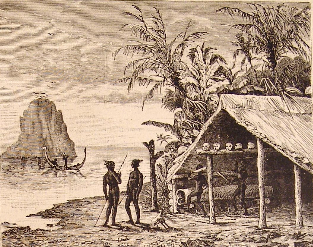 Solomon Islanders, whose Melanesian communities speak dozens of distinct languages across the archipelago. Credit: Fondo Antiguo de la Biblioteca de la Universidad de Sevilla from Sevilla, España (CC BY 2.0).