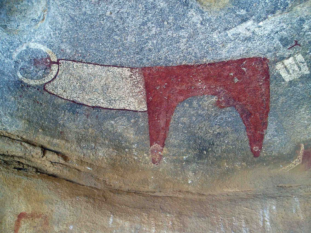 The Neolithic rock art of Laas Geel, among the oldest and best-preserved in Africa. Credit: najeeb (CC BY-SA 2.0).