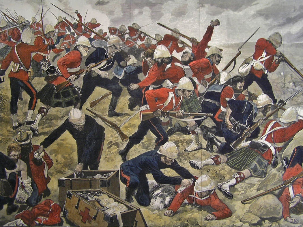 The Battle of Majuba Hill in 1881, fought between British forces and the Boers in one of the wars that shaped the country. Credit: Fidodog14 (CC BY-SA 4.0).