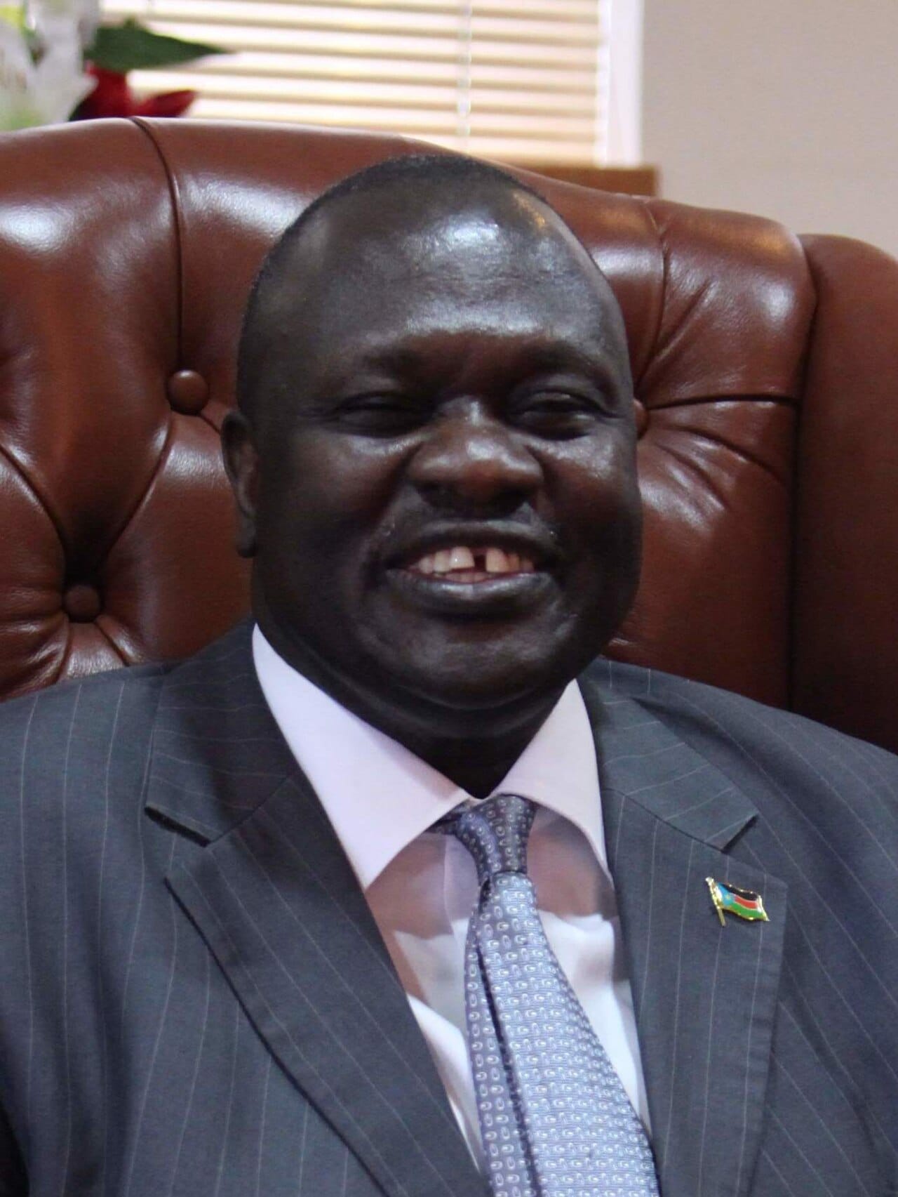 Riek Machar, the former vice president whose dismissal in 2013 preceded the outbreak of civil war and who returned under the 2018 agreement as first vice president. His arrest in 2025 collapsed the unity government.