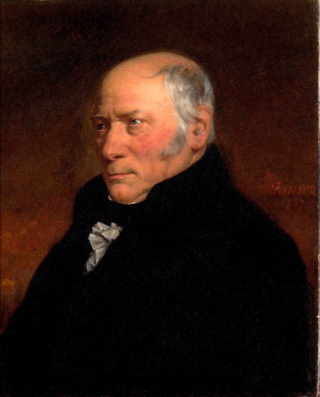 William Smith, whose 1815 geological map of England and Wales showed that strata could be correlated across large distances by the fossils they contain.
