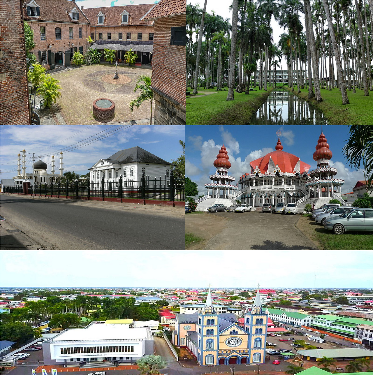 Paramaribo, the capital of Suriname and home to much of its population. A river port on the coastal plain, it is the diverse heart of the country, though a very large Surinamese community also lives in the Netherlands.