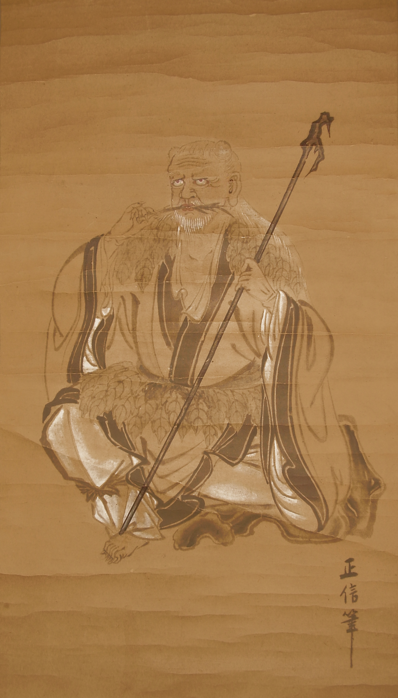 A traditional painting reflecting tea's deep place in East Asian culture.