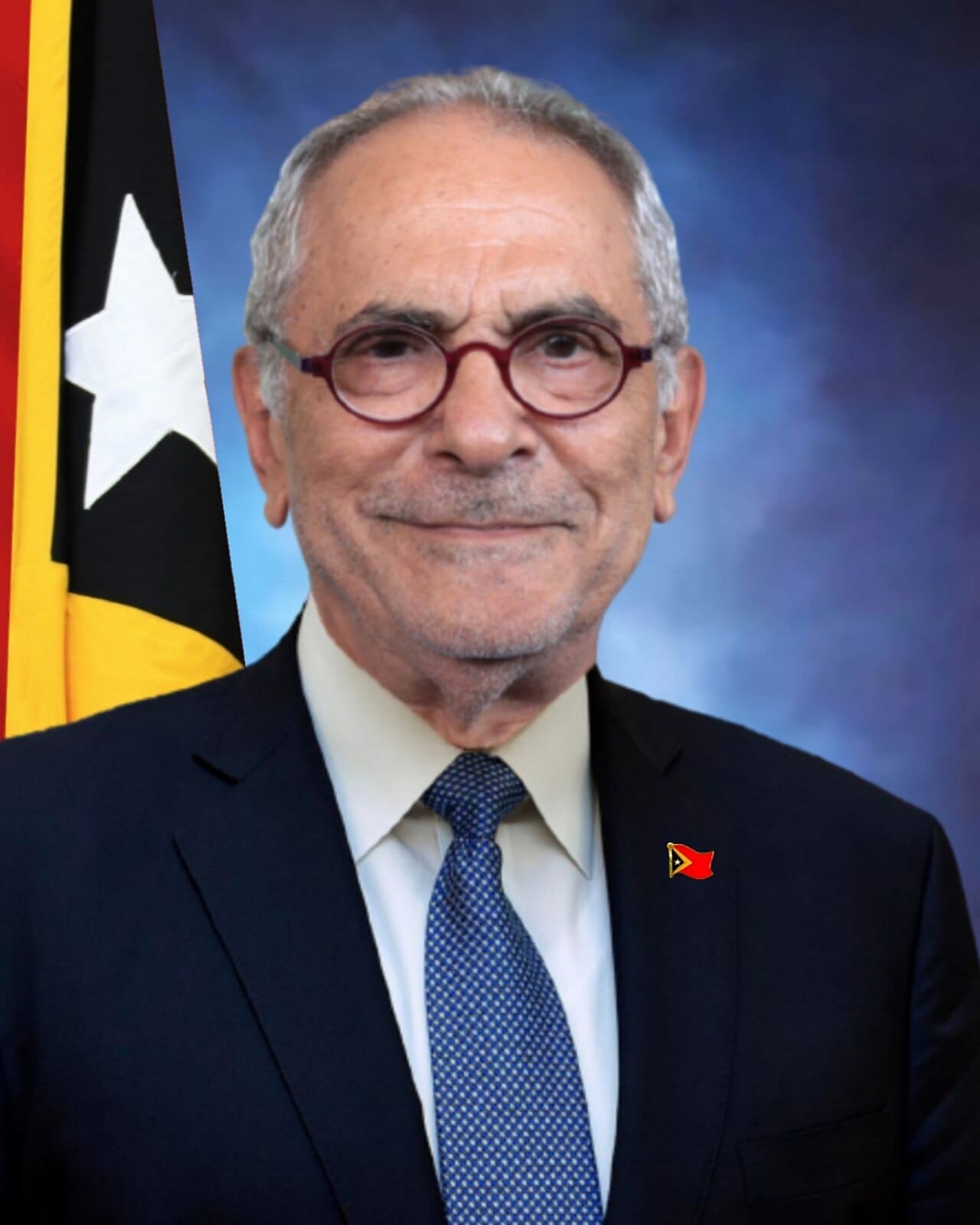 Jose Ramos-Horta, president of Timor-Leste and a Nobel Peace Prize laureate honoured for his decades of work for his country's freedom. He and Xanana Gusmao have led the young nation since independence.