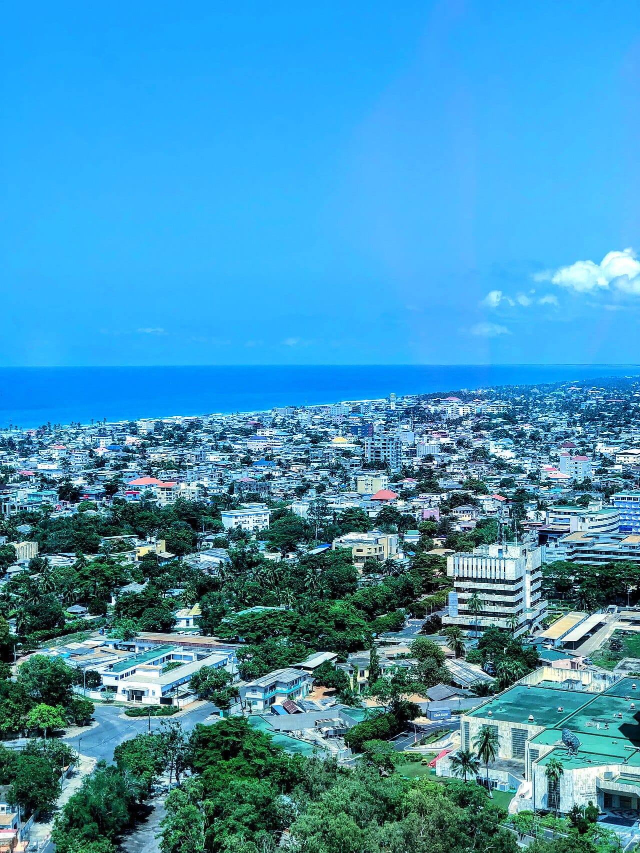 Lome, the capital, which sits in the extreme southwestern corner of the country against the Ghanaian border. Its deep-water port is the only natural deep harbour on this stretch of coast and serves as the maritime outlet for landlocked Burkina Faso, Niger, and Mali.