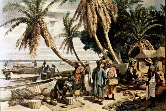 A depiction of Togoland, the German colony from which modern Togo emerged. Credit: Rudolf Hellgrewe (Public domain).