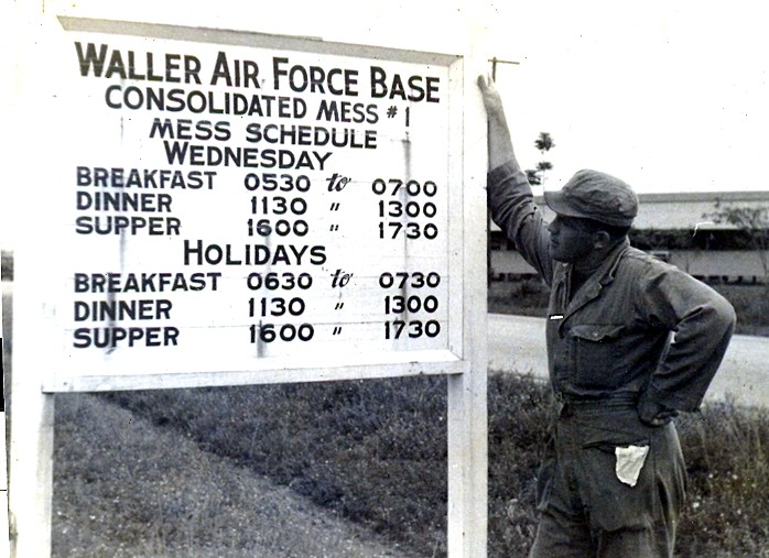American soldiers at a base leased to the United States in Trinidad during the Second World War. The wartime presence left its mark on the culture, inspiring, among other things, the famous calypso Rum and Coca-Cola.