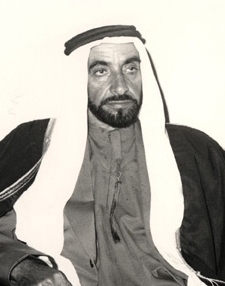 Sheikh Zayed bin Sultan Al Nahyan, pictured in 1974, the founding president of the United Arab Emirates. Revered as the father of the nation, he united the emirates and directed the country's oil wealth toward building a modern state.