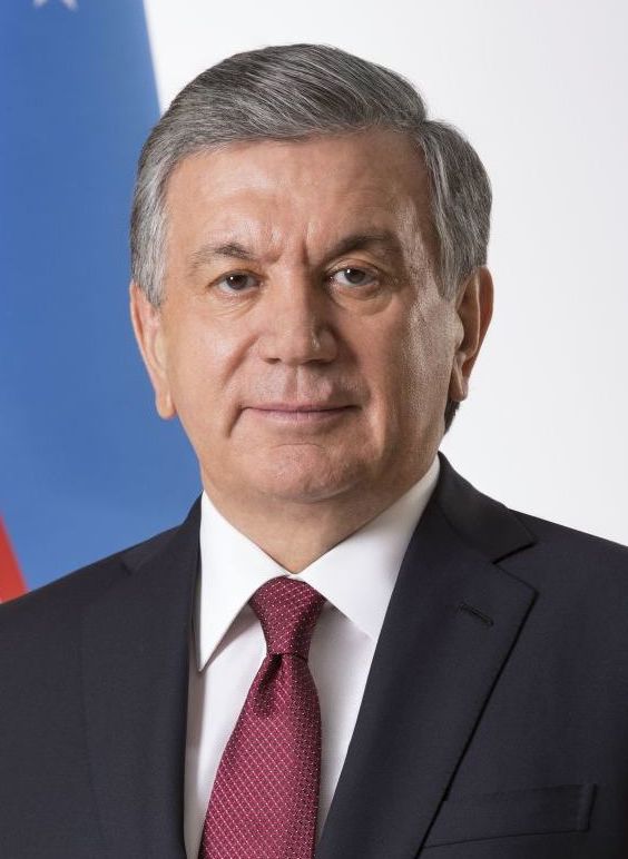 President Shavkat Mirziyoyev, who took power on the death of Islam Karimov in 2016. He surprised many by opening up one of the world's most closed countries, easing repression and reforming the economy.