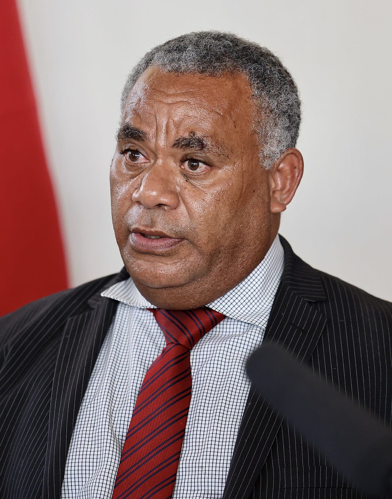 Jotham Napat, who became prime minister of Vanuatu in 2025. The country's democracy is vigorous but unstable, its governments often short-lived amid shifting coalitions of many small parties.