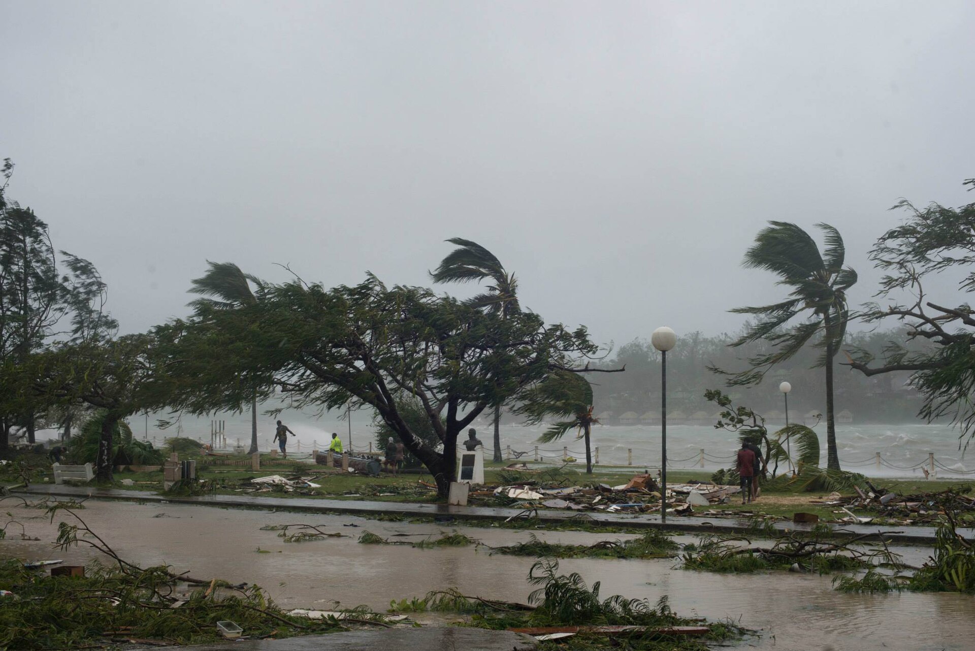 Devastation left by Cyclone Pam in 2015, one of the powerful storms that make Vanuatu among the most disaster-prone nations. Credit: Humans of Vanuatu (CC BY-SA 3.0).