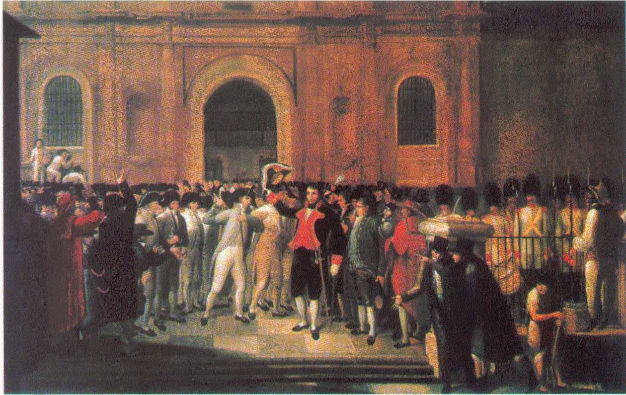 A depiction of the revolution of 1810, the beginning of Venezuela's struggle for independence from Spain. Credit: Juan Lovera (Public domain).