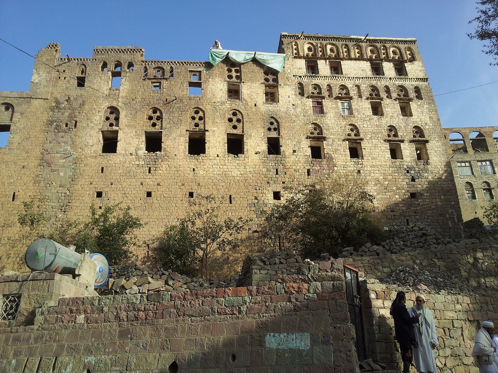 The palace of Queen Arwa al-Sulayhi, who ruled Yemen for much of the eleventh and early twelfth centuries. One of the most celebrated women in the region's history, she governed a prosperous realm from the highland town of Jibla.